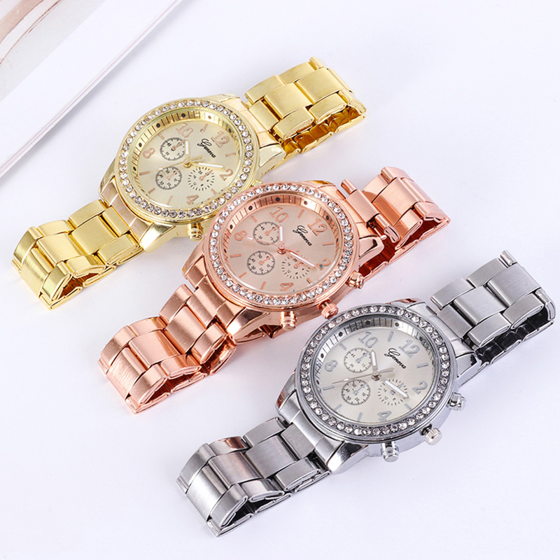 Gold Women Watch Geneva Classi – Minimalist Thin Watch Bewertung und Preis