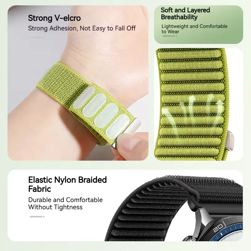 22mm Weave Nylon Loop For Real – Watch S Realme Bewertung und Preis