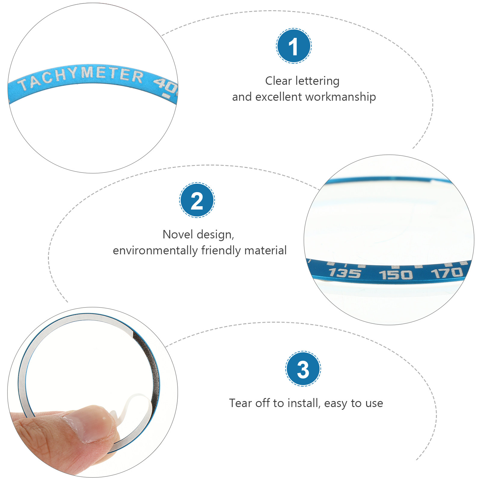 1Pcs Premium Alloy Watch Bezel – Smartwatch Ring Watches Bewertung und Preis