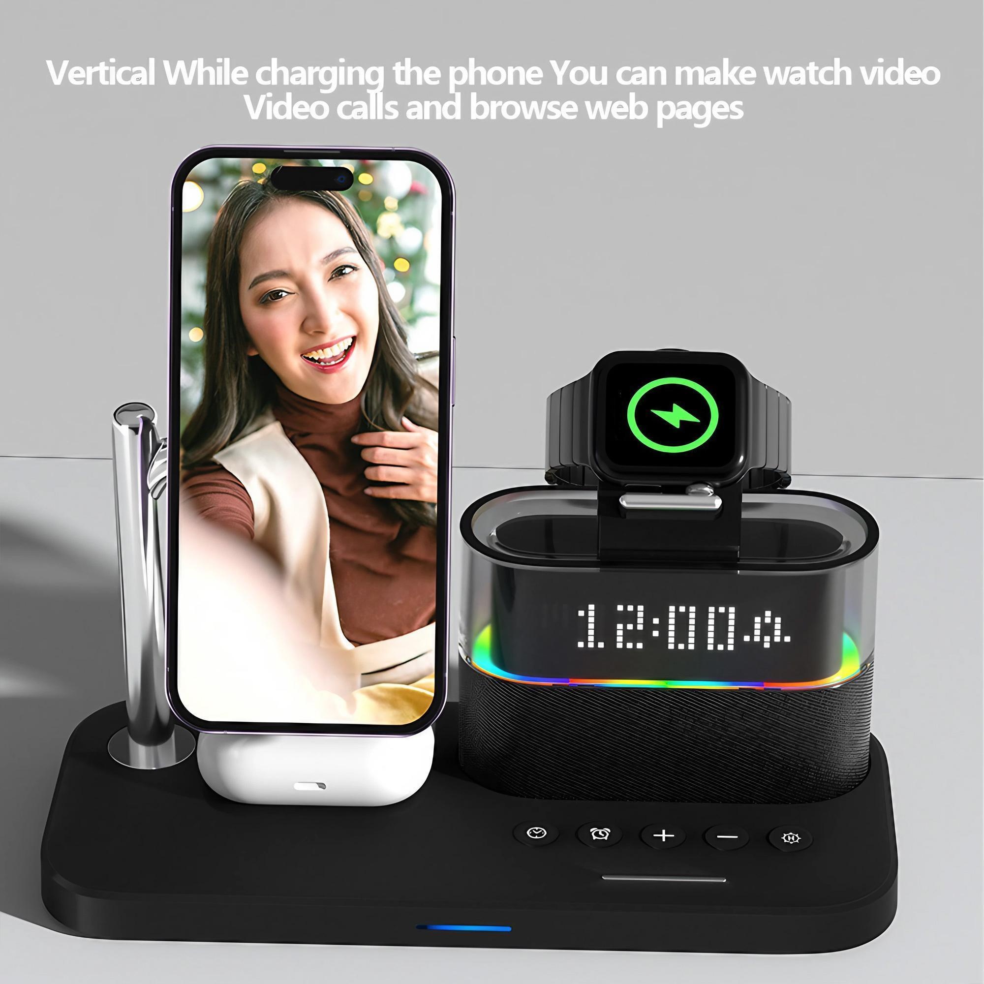 15W Fast Wireless Charger 3 in – Watch 7 Smartwatch Iphone Bewertung und Preis