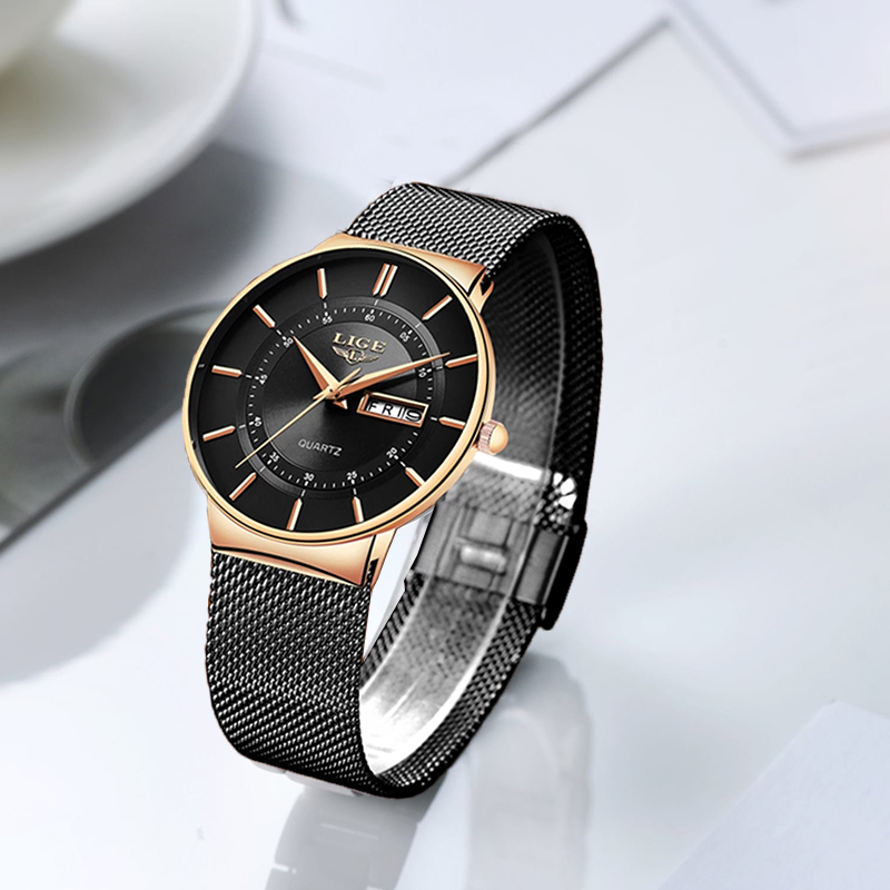 LIGE Women Watches Luxury Bran – Minimalist Thin Watch Bewertung und Preis