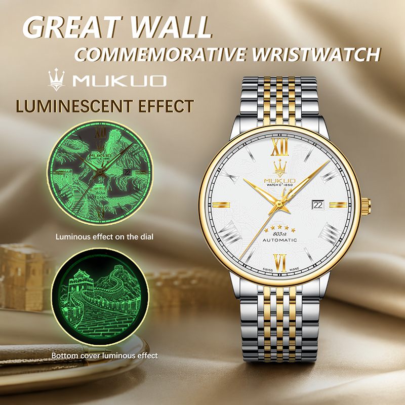 MUKUO Luxury Men Quartz Watch  – Smartwatch Luxury Watches Bewertung und Preis