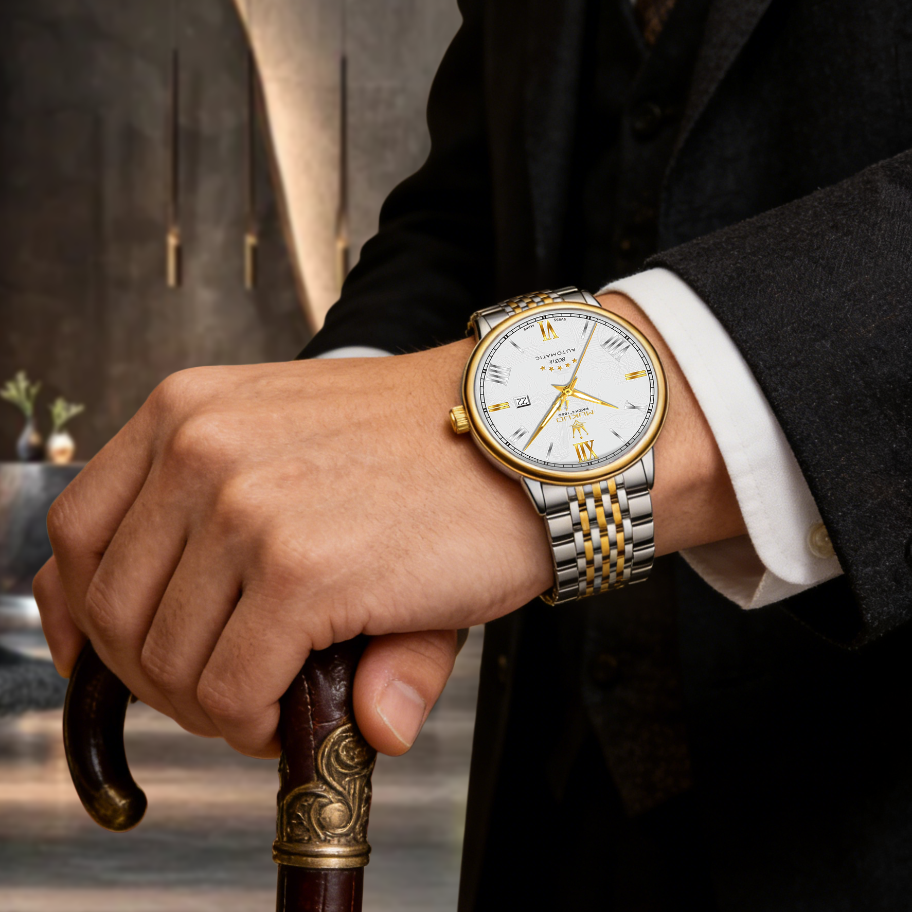 MUKUO Luxury Men Quartz Watch  – Smartwatch Luxury Watches Bewertung und Preis