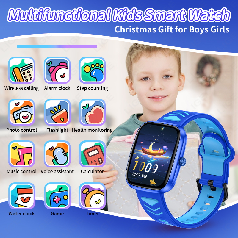LIGE 2026 Kids Smart Watch Chi – Smartwatch Watches For Kid Boy Waterproof Bewertung und Preis
