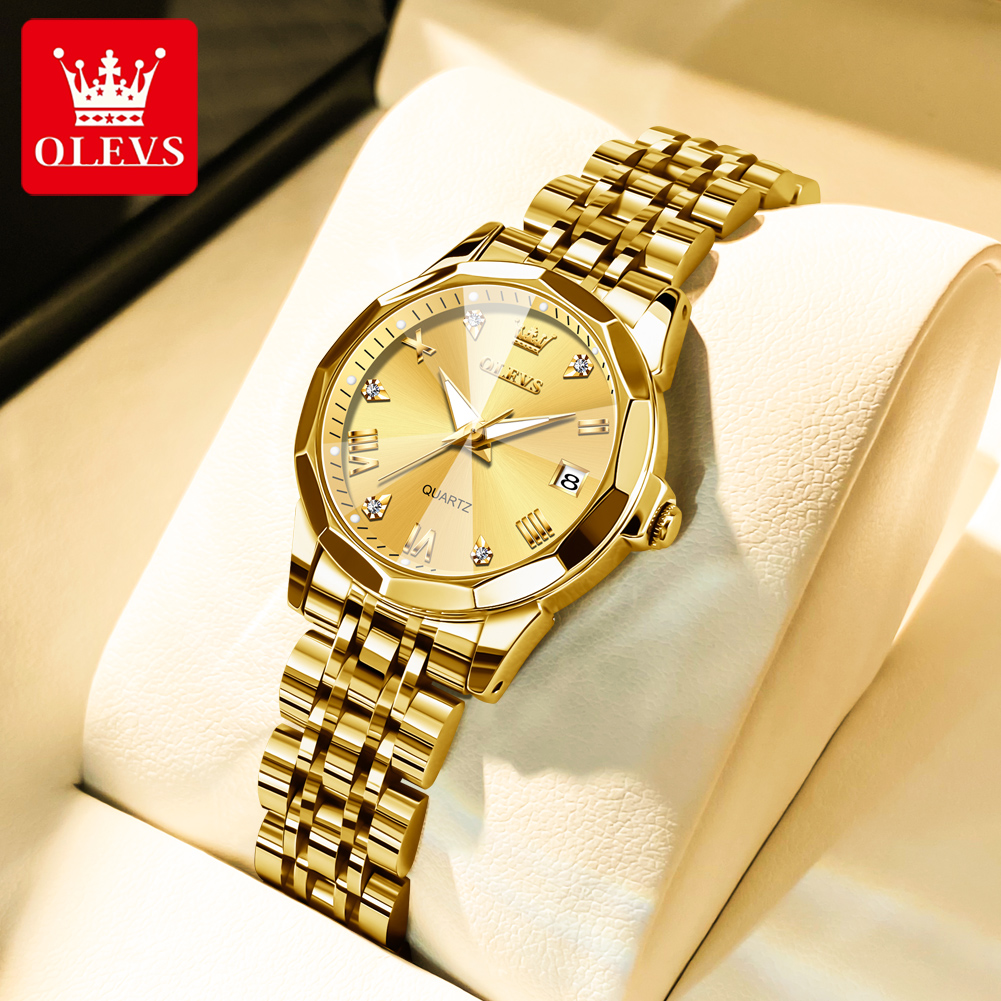 OLEVS Fashion Golden Watch for – Minimalist Thin Watch Bewertung und Preis