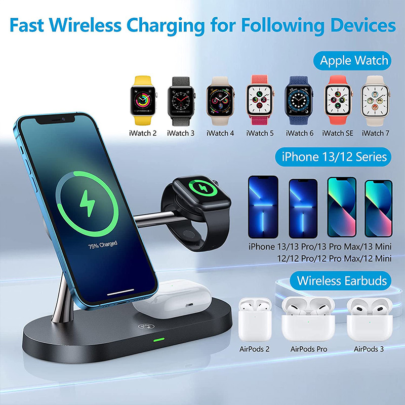 3 in 1 Magnetic Wireless Charg – Watch 7 Smartwatch Iphone Bewertung und Preis