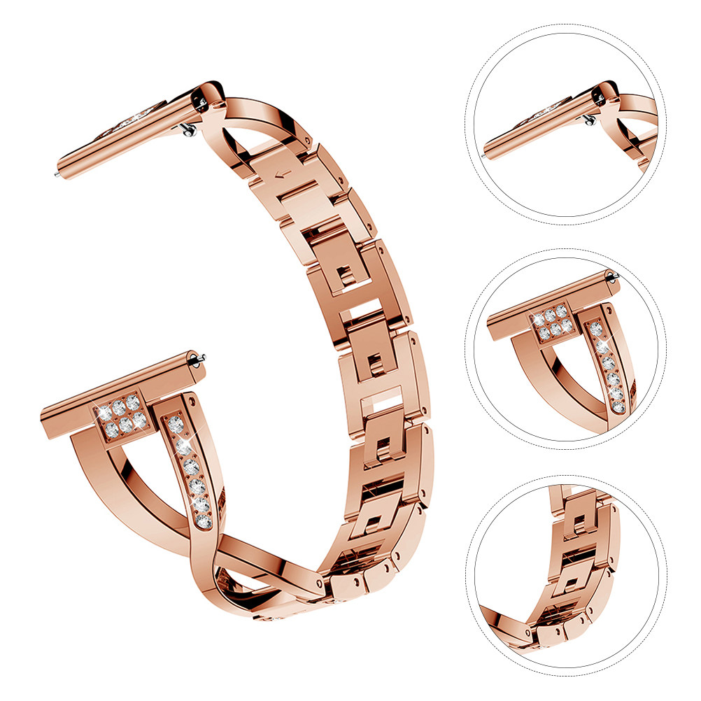 1Pcs X-Shaped Rhinestones Watc – Smartwatch Stylish Watches For Women Bewertung und Preis