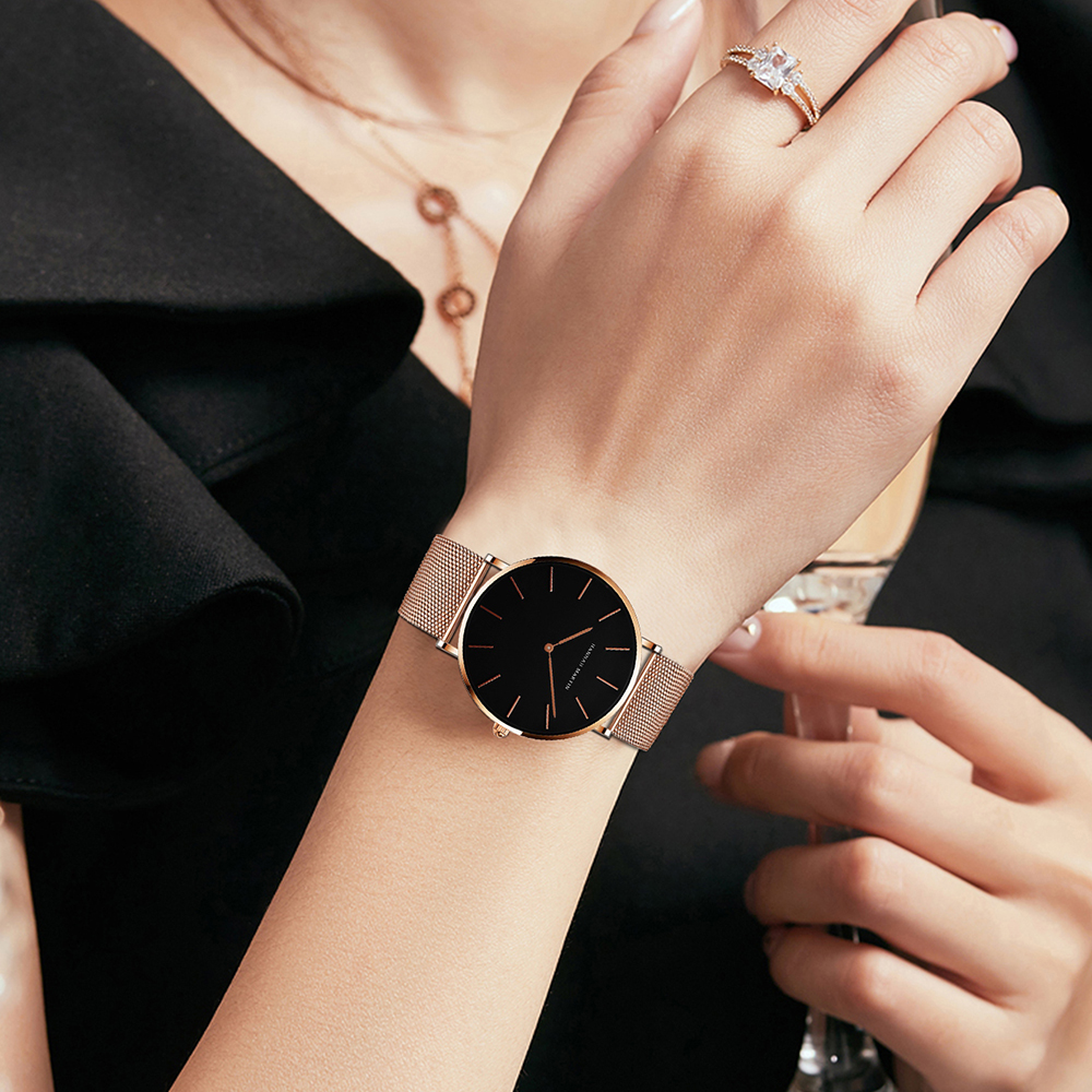 2023 New Women Bracelet Watch  – Mesh Stainless Strap Bewertung und Preis