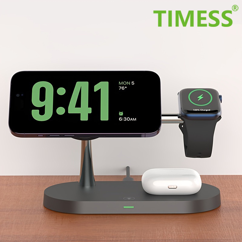 3 in 1 Wireless Charger Stand  – Watch 7 Smartwatch Iphone Bewertung und Preis