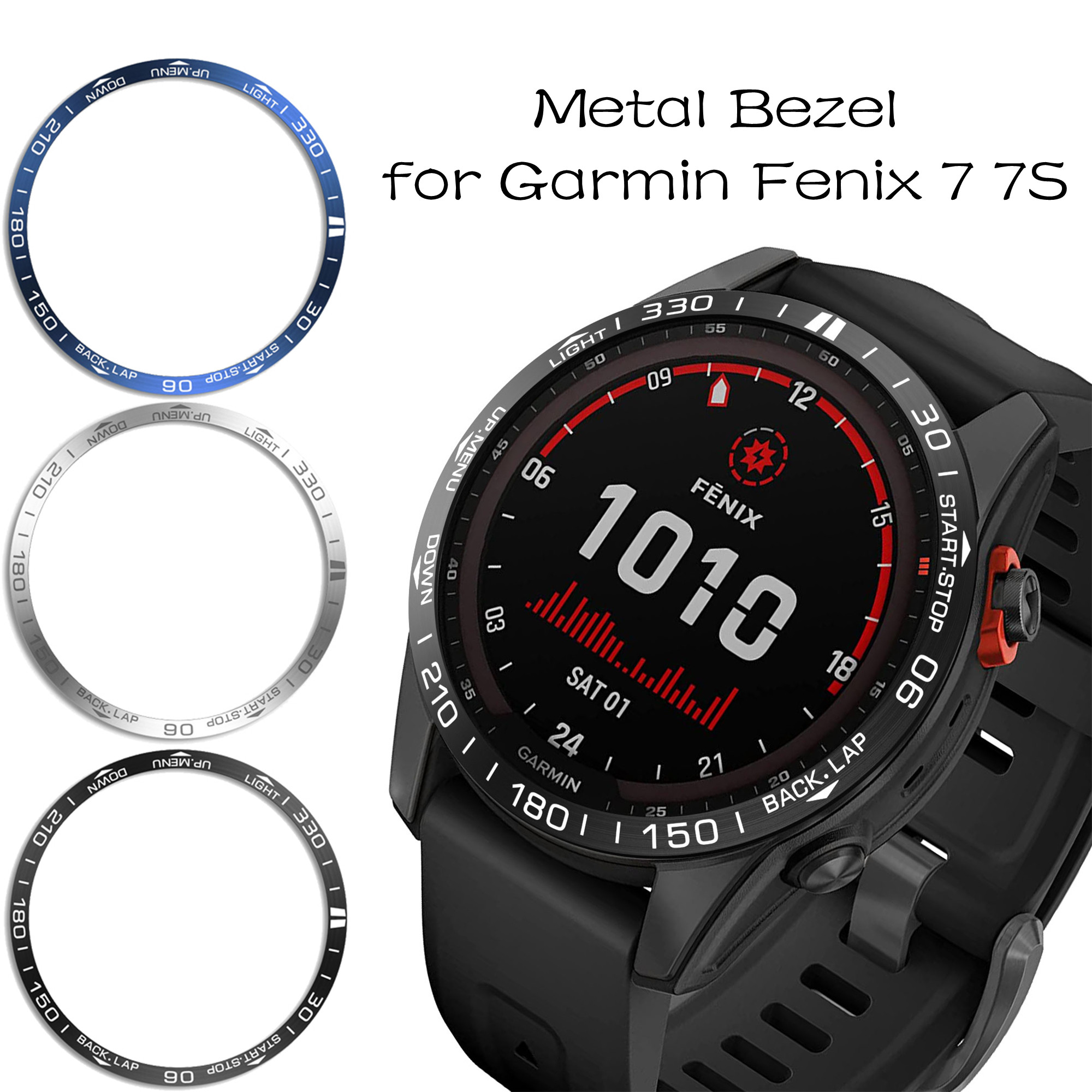Metal Styling Bezel for Garmin – Smartwatch Ring Watches Bewertung und Preis