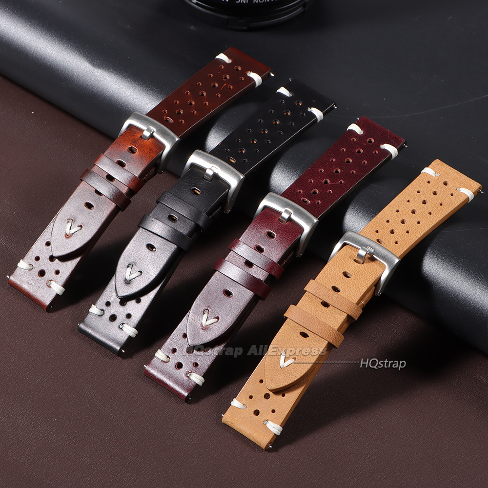 Oil Wax Cowhide Watch Strap 20 – Smartwatch Premium Watches For Women Bewertung und Preis