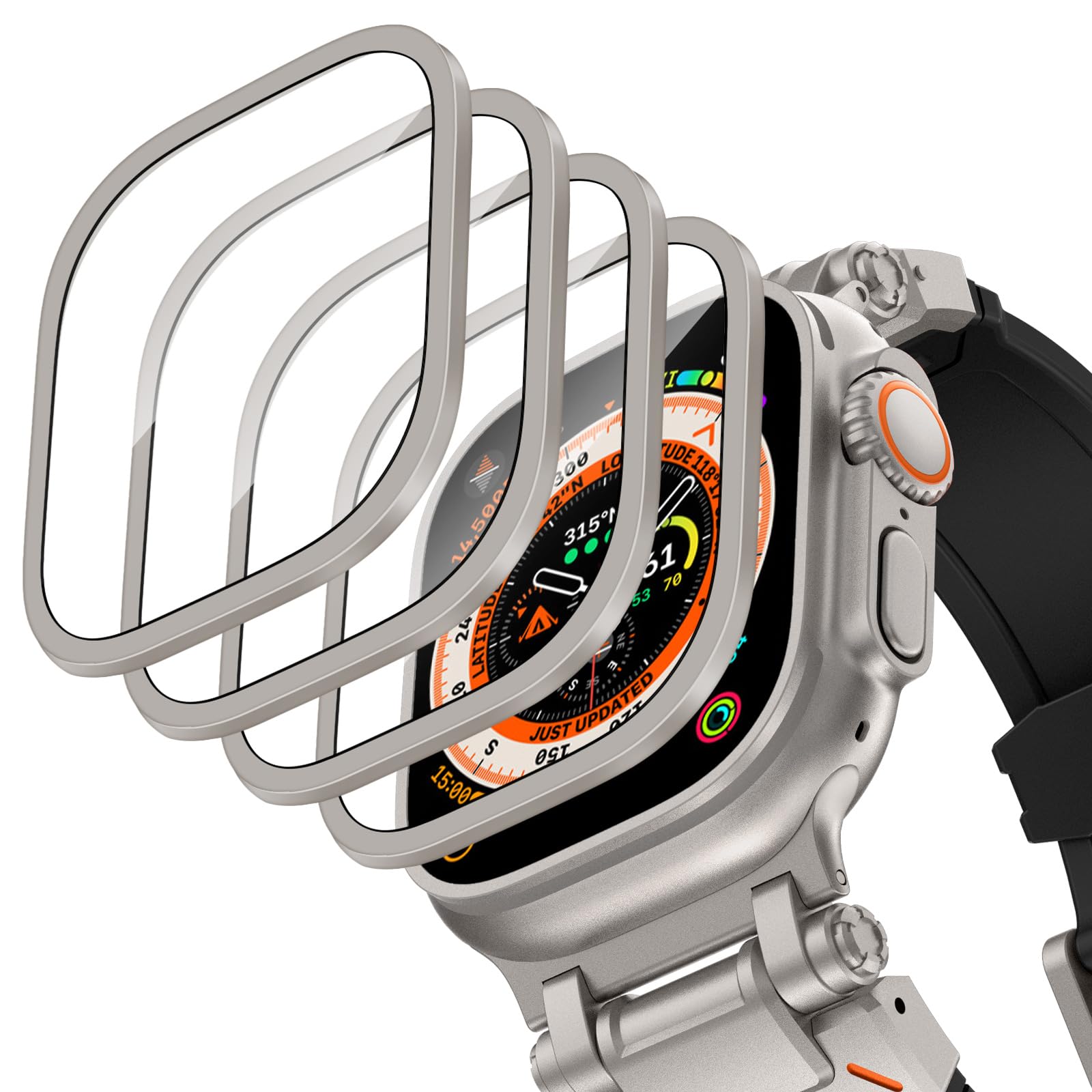 Aluminium Alloy Case+Tempered  – Smartwatch Apple Watches For Women Bewertung und Preis