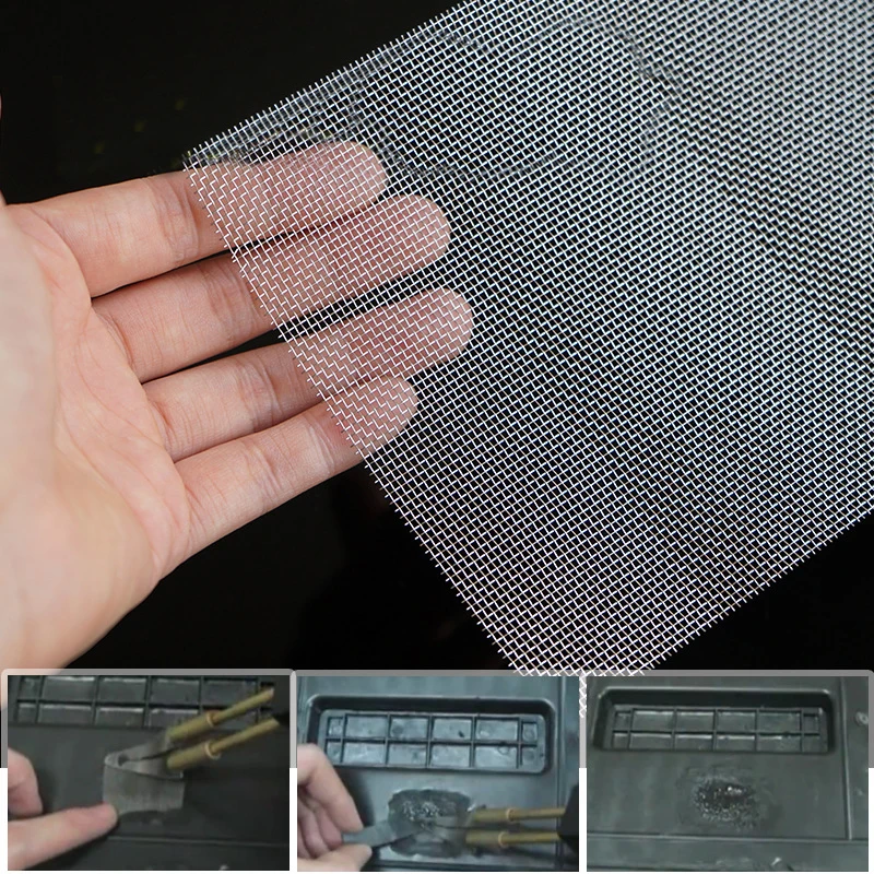 1-5Pcs Car Bumper Stainless St – Mesh Stainless Strap Bewertung und Preis