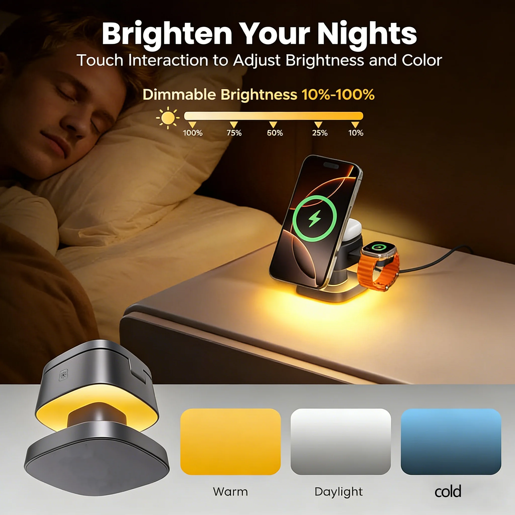 TIMESS Night Light Mashroom Wi – Smartwatch Apple Watch Bewertung und Preis
