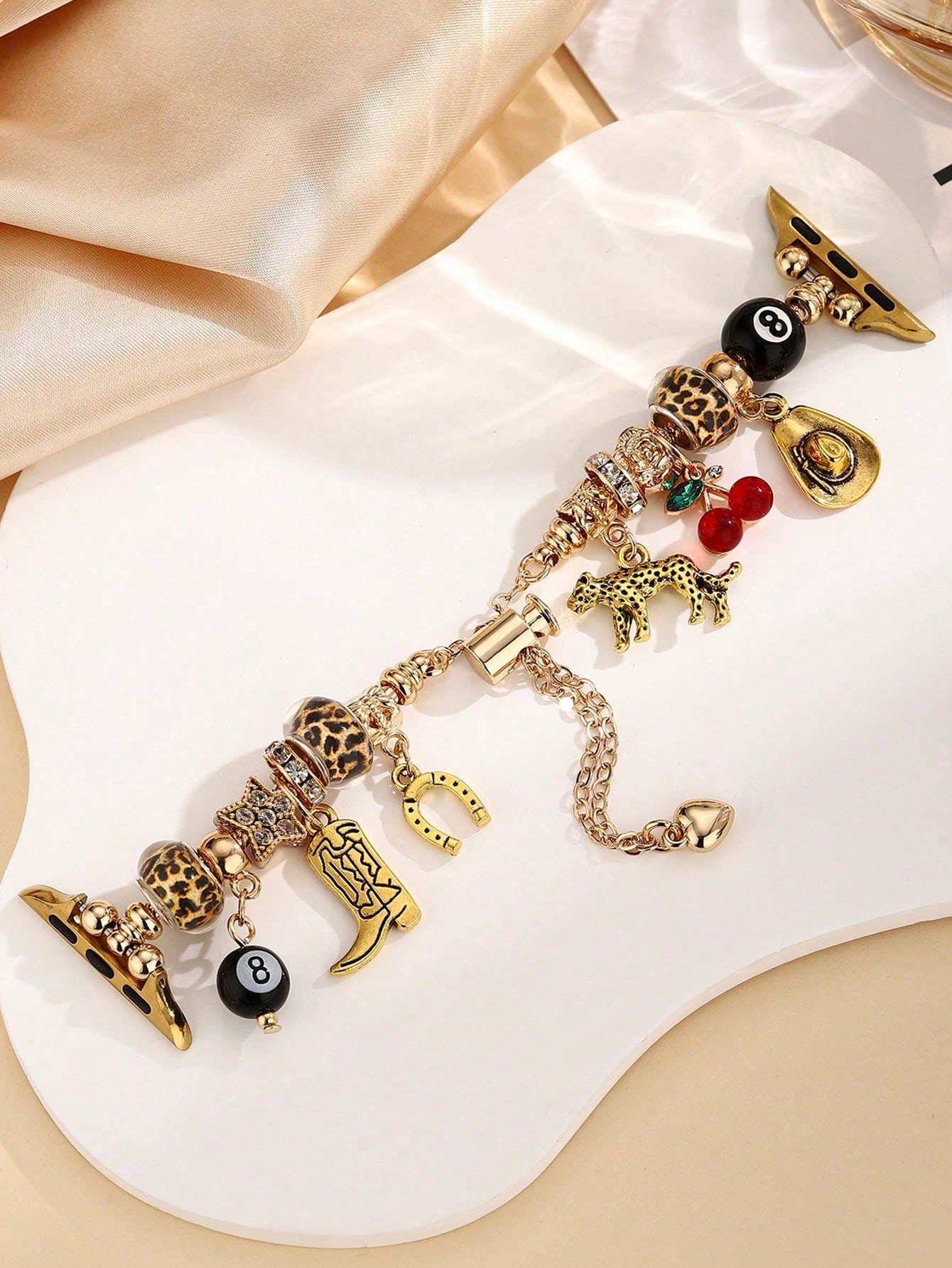 1pc Leopard Print Stylish Band – Smartwatch Stylish Watches For Women Bewertung und Preis