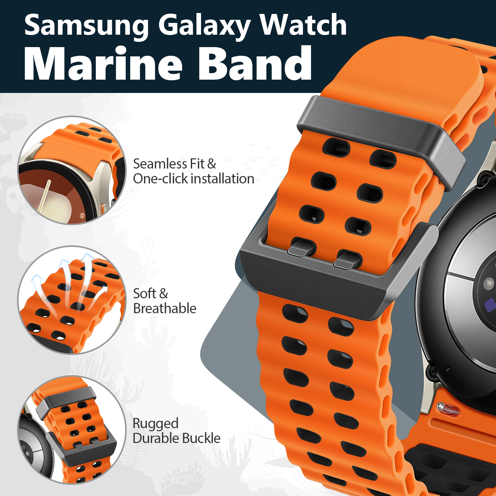 Marine Band for Samsung Galaxy – Smartwatch Samsung Watches For Women Bewertung und Preis