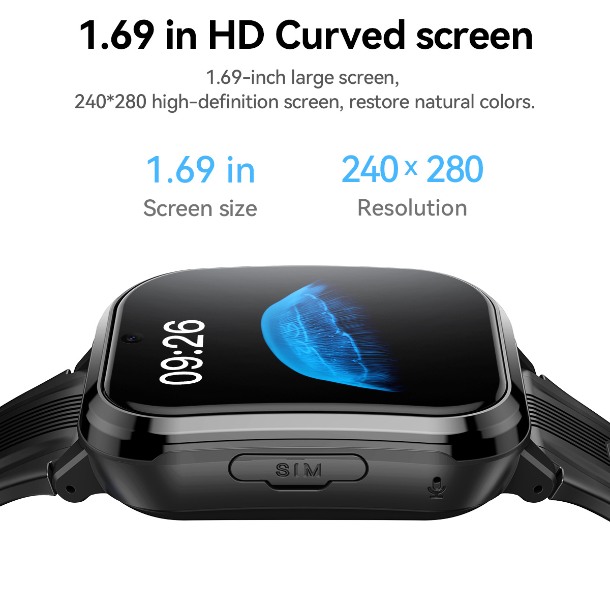 HOCO Y108 1.69inch HD LCD Curv – Smartwatch Watches For Kid Boy Waterproof Bewertung und Preis