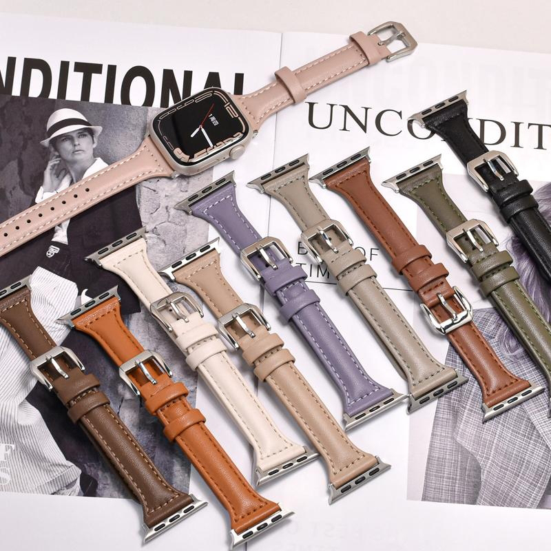 Slim Leather Strap For Apple W – Smartwatch Apple Watches For Women Bewertung und Preis