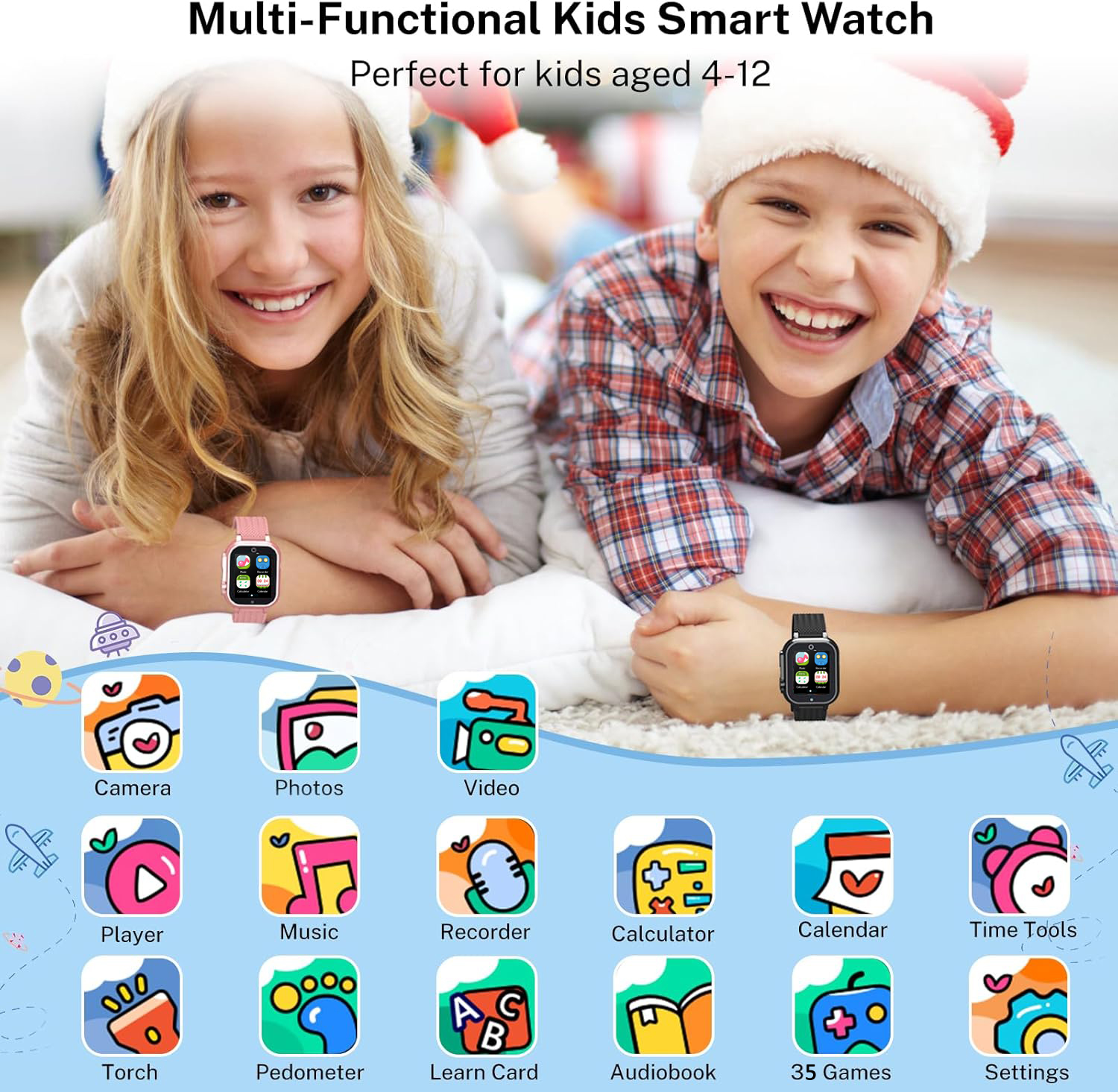 Children Smart Watch 35 Games  – Smartwatch Watches For Kid Boy Waterproof Bewertung und Preis
