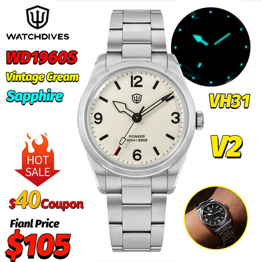 Watchdives WD1960S V2 Vintage  – Smartwatch Luxury Watches Bewertung und Preis