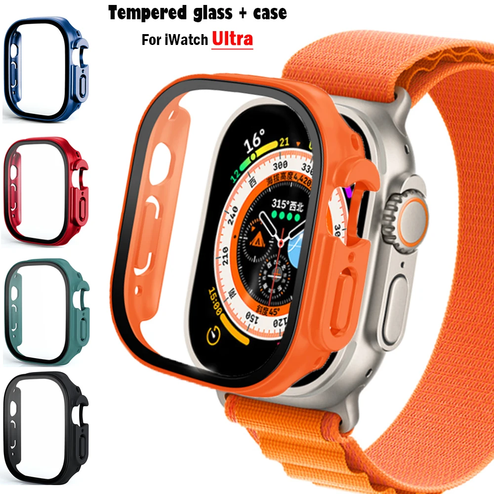 Glass+case For Apple Watch Ult – Smartwatch Luxury Watches Bewertung und Preis